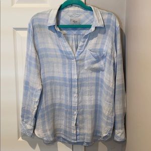 Rails light blue long sleeve